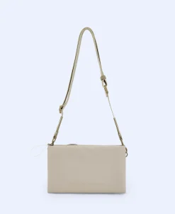 Adolfo Dominguez Bolsos>Bandolera Pequena Materiales Reciclados Hielo