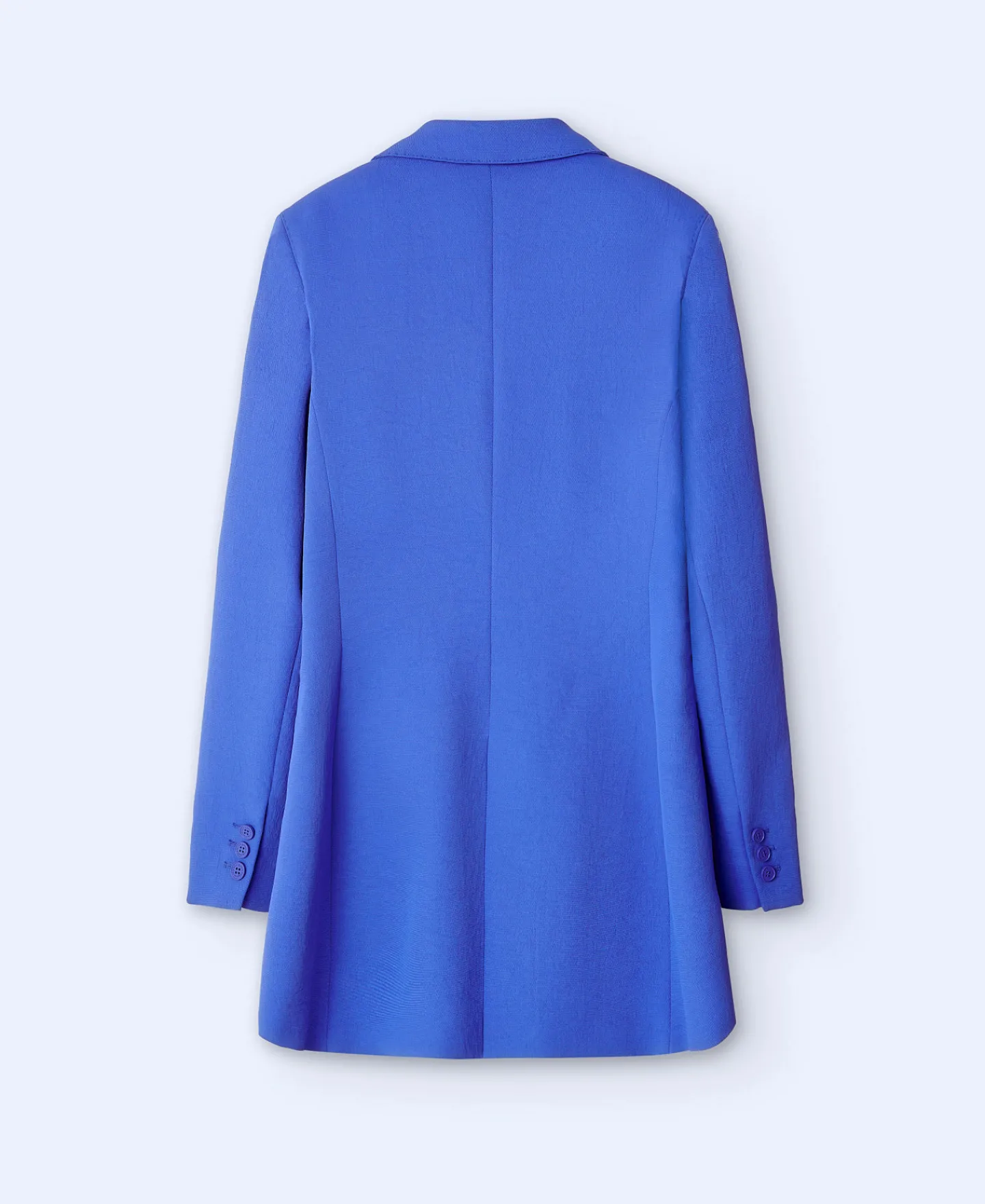 Adolfo Dominguez Blazer>Blazer Larga Y Entallada Azul