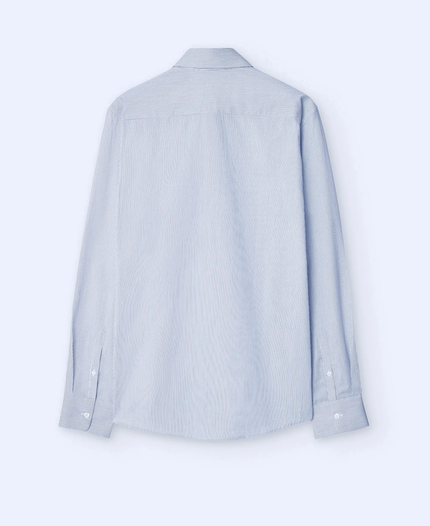 Adolfo Dominguez Camisas>Camisa Cuello Solapa Rayas Blanco/Gris