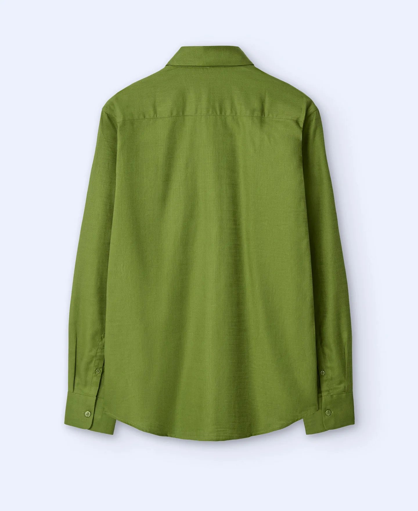 Adolfo Dominguez Camisas>Camisa Maxibolsillo En Algodon Verde