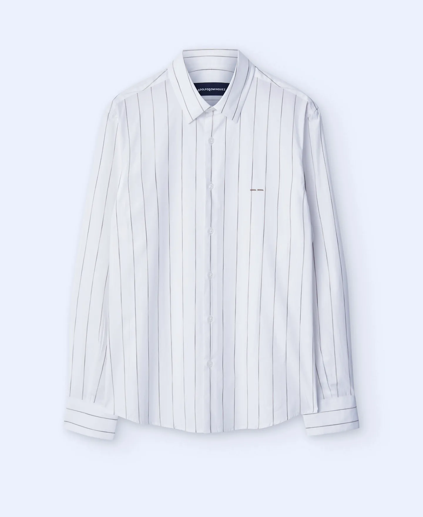 Adolfo Dominguez Camisas>Camisa Rayas En Algodon Multicolor