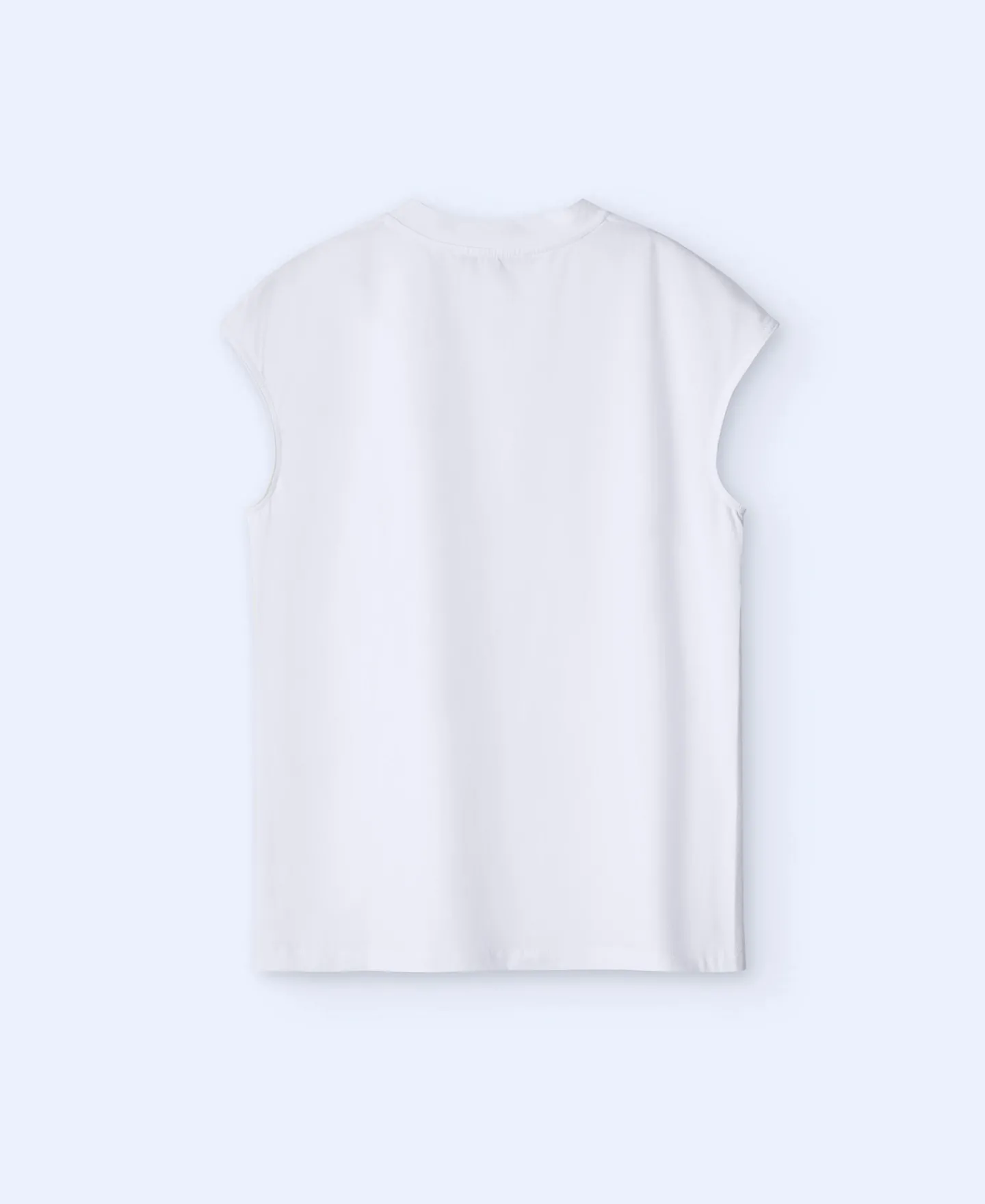 Adolfo Dominguez Camisetas>Camiseta Cuello Caja De Silueta Cuadrada Crudo
