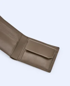 Adolfo Dominguez Cartera>Cartera Desplegable En Piel Responsable Marron