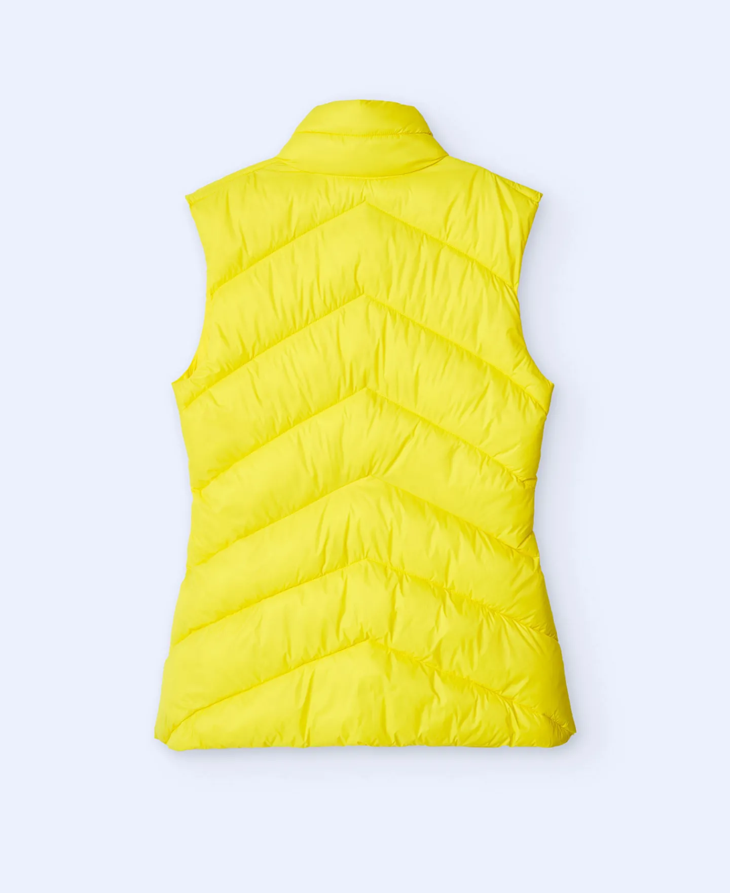 Adolfo Dominguez Abrigos Y Chaquetas>Chaleco Acolchado Entallado Amarillo Oscuro
