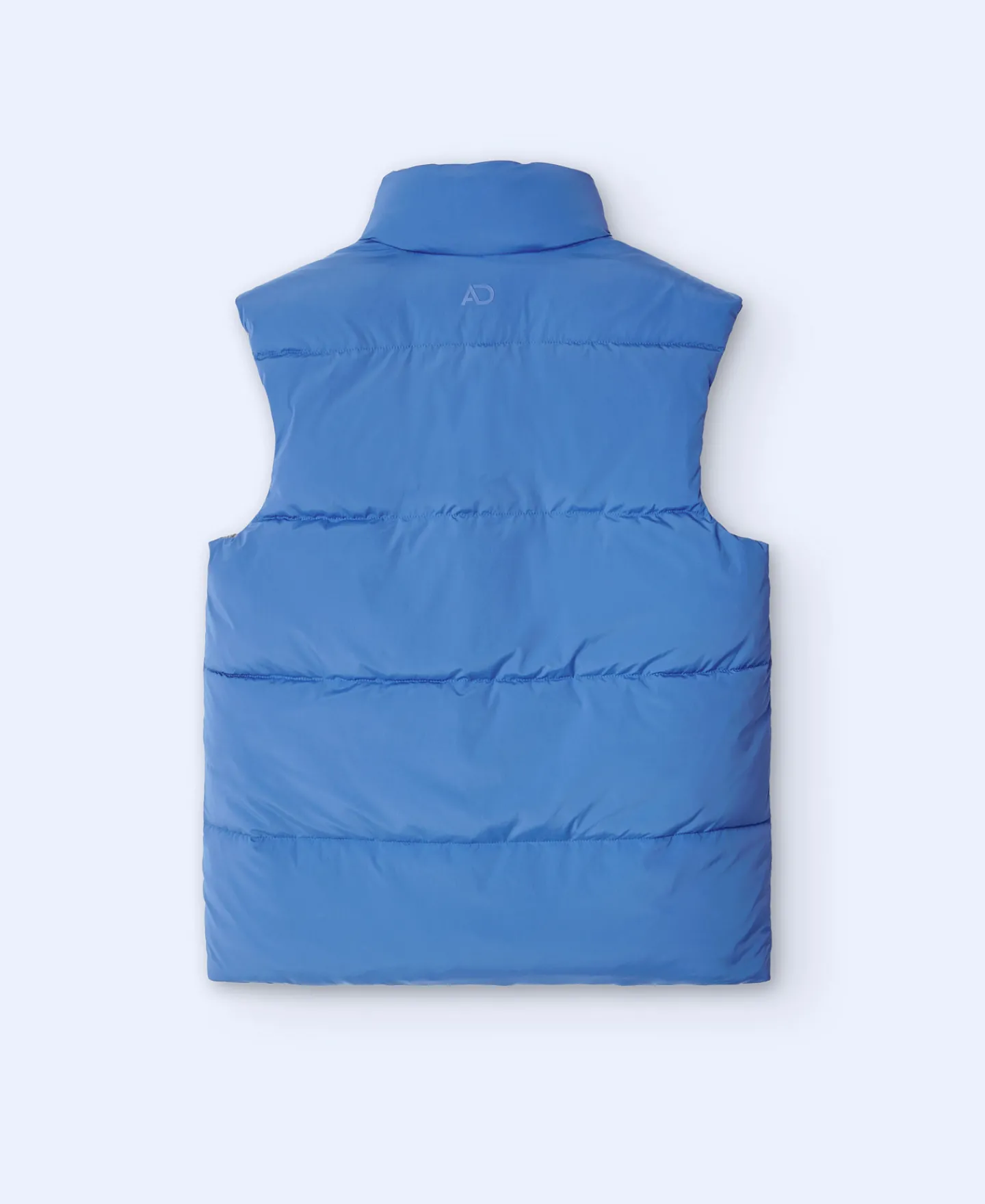 Adolfo Dominguez Abrigos Y Chaquetas>Chaleco Acolchado Reversible En Nailon Azul Matisse