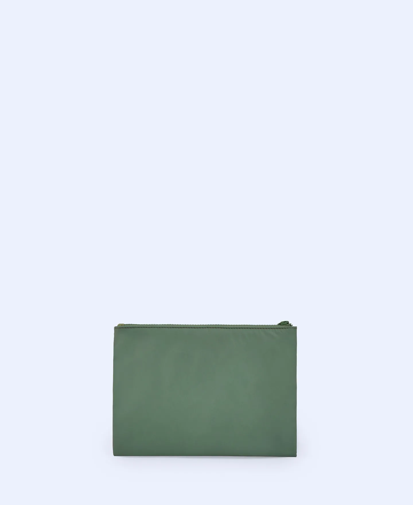 Adolfo Dominguez Marroquinería>Clutch Rectangular En Textura Lisa Verde Claro