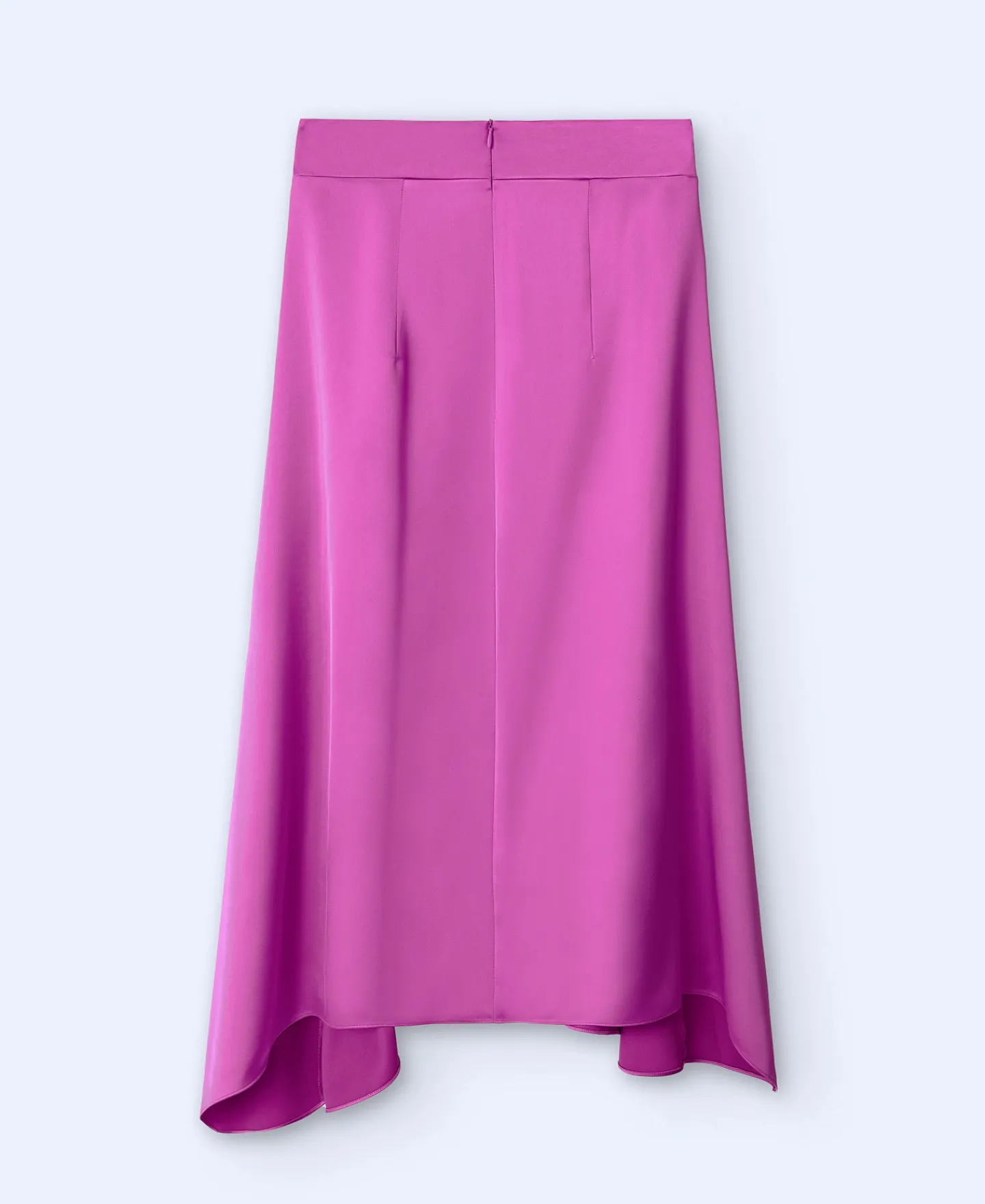 Adolfo Dominguez Faldas>Falda Midi Con Godet Rosa