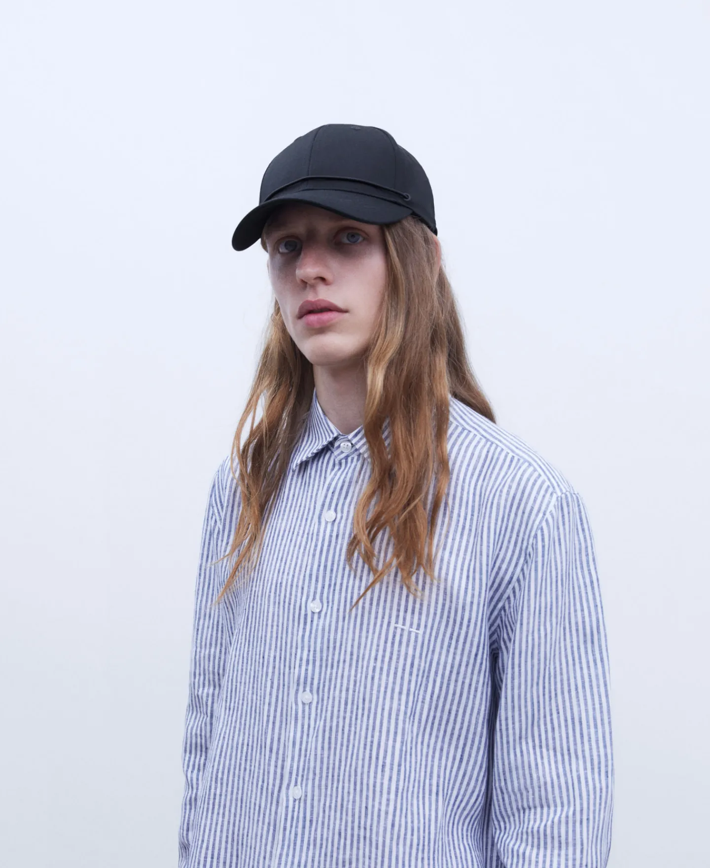 Adolfo Dominguez Sombreros>Gorra Seis Paneles Azul Marino