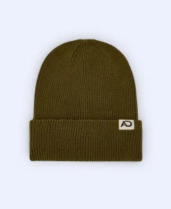 Adolfo Dominguez Sombreros>Gorro En Canale De Algodon Caqui