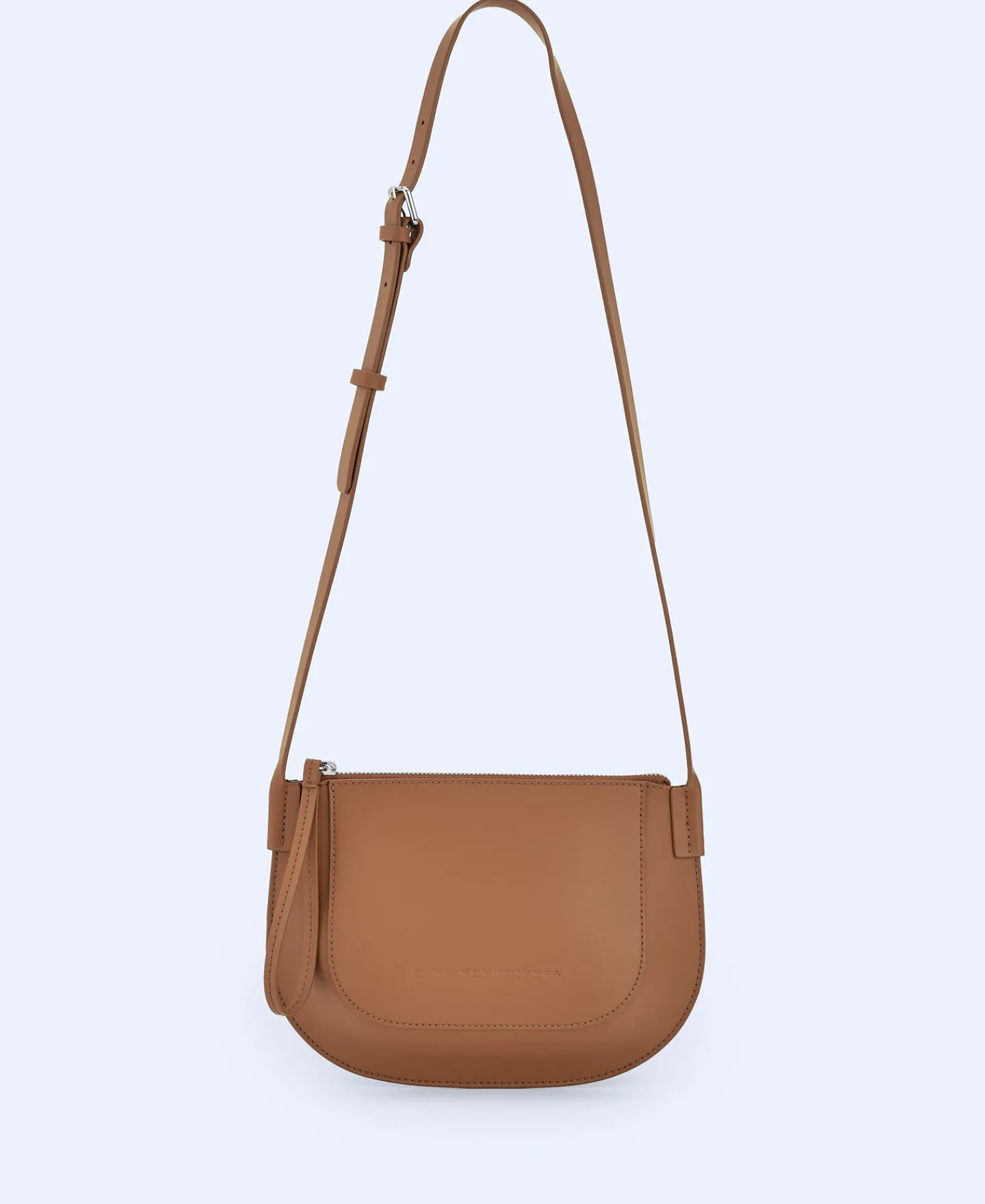 Adolfo Dominguez Bolsos>Mini Bandolera Tricolor En Piel Vaqueta Cuero