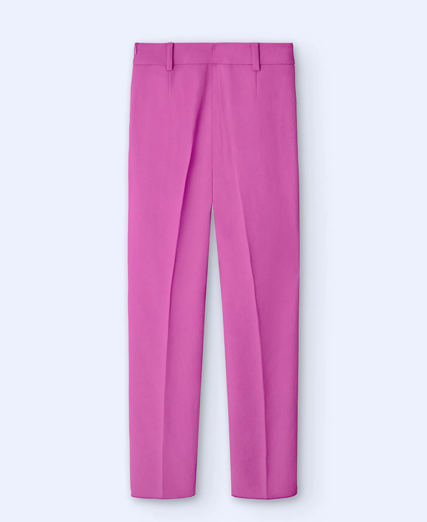 Adolfo Dominguez Pantalones>Pantalon De Pinzas Monocolor Rosa