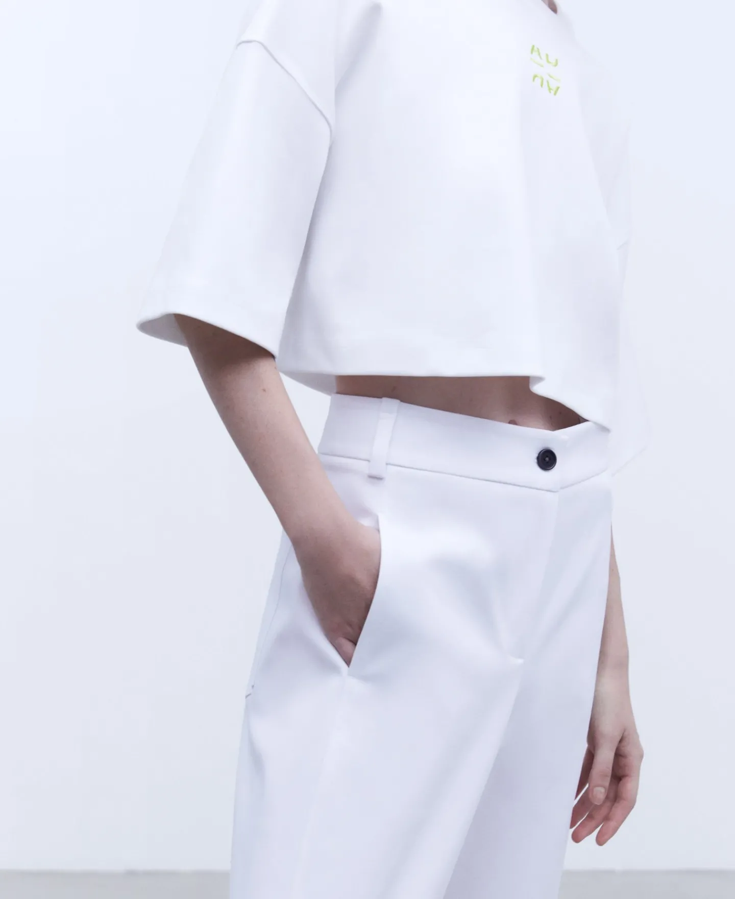 Adolfo Dominguez Pantalones>Pantalon Regular Fit Blanco