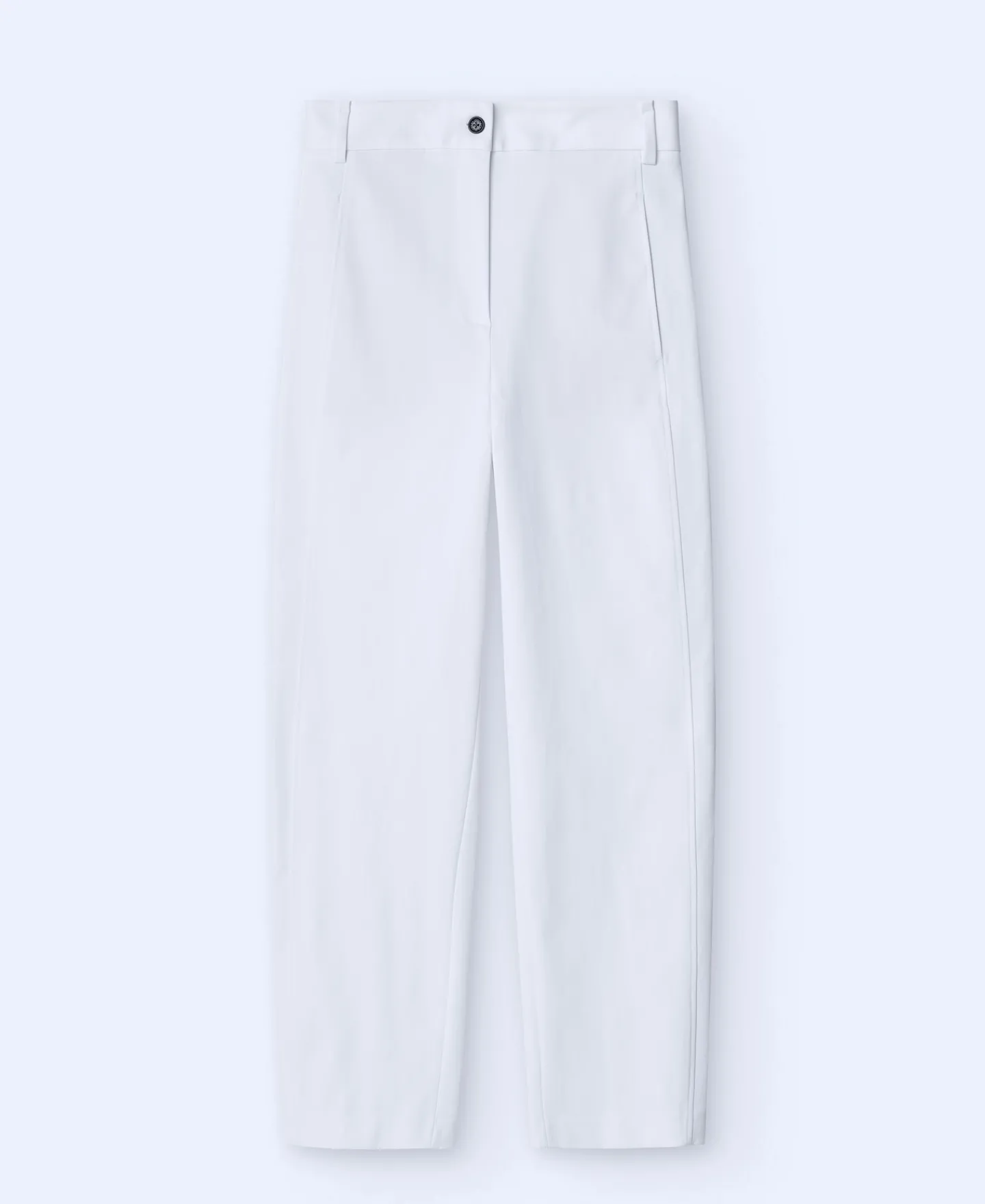 Adolfo Dominguez Pantalones>Pantalon Regular Fit Blanco