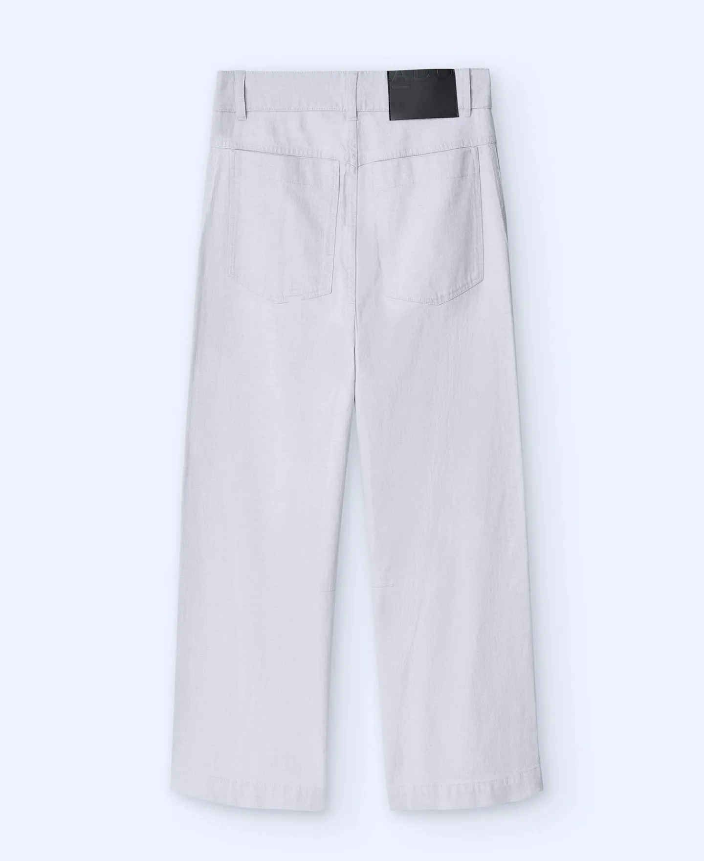 Adolfo Dominguez Pantalones>Pantalon Vaquero En Algodon Y Lino Crudo