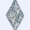 Adolfo Dominguez Foulares>Panuelo Bandana Estampado Azul
