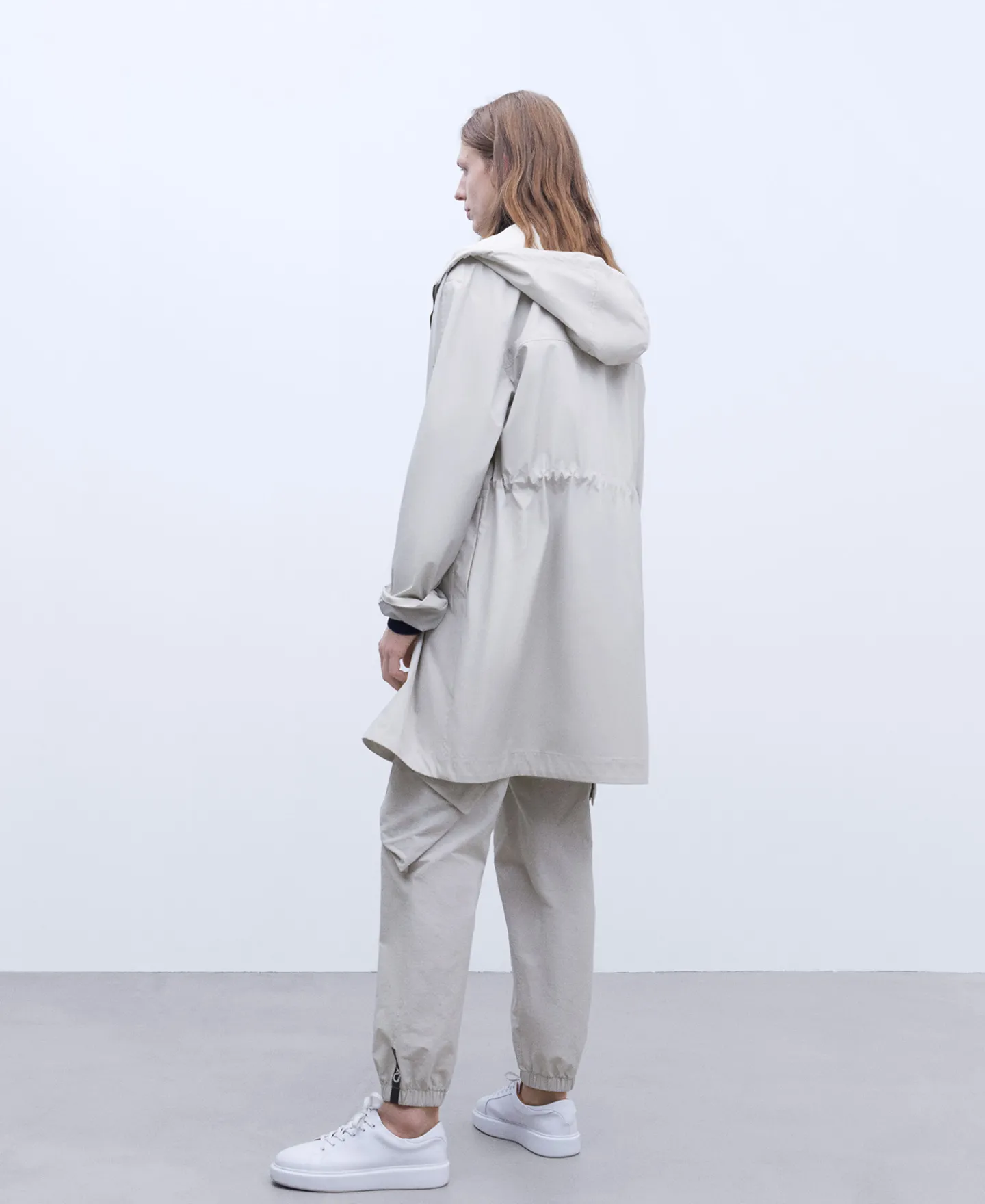 Adolfo Dominguez Abrigos Y Chaquetas>Parka Nautica Con Capucha Hielo