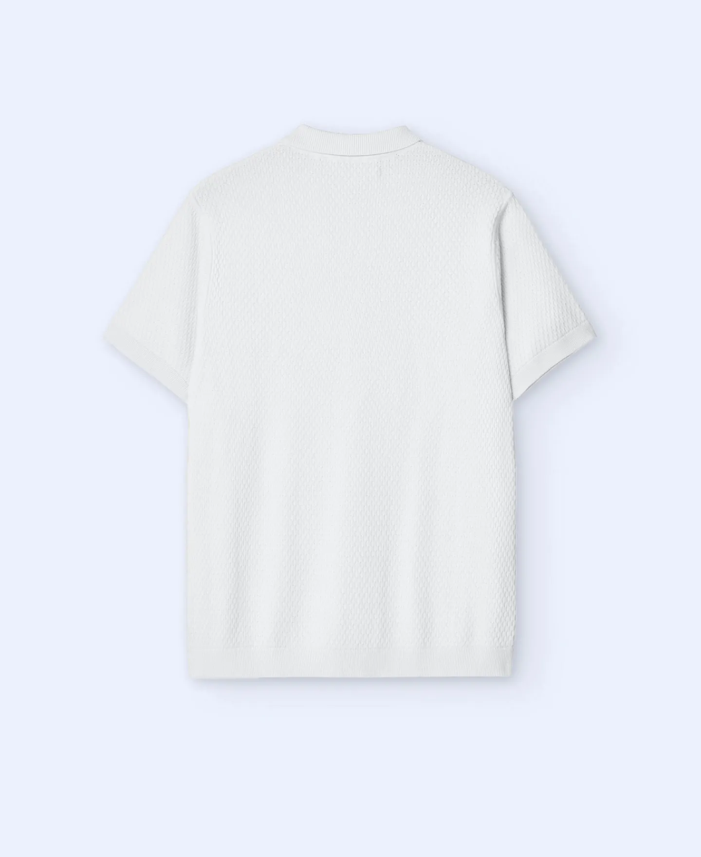 Adolfo Dominguez Camisetas Y Polos>Polo En Punto De Algodon Crudo