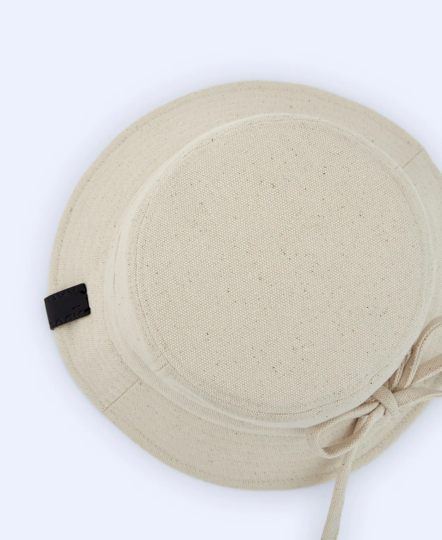 Adolfo Dominguez Sombreros>Sombrero Bucket En Canvas Beige