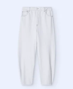 Adolfo Dominguez Pantalones>Vaquero Banana Con Pinzas Crudo