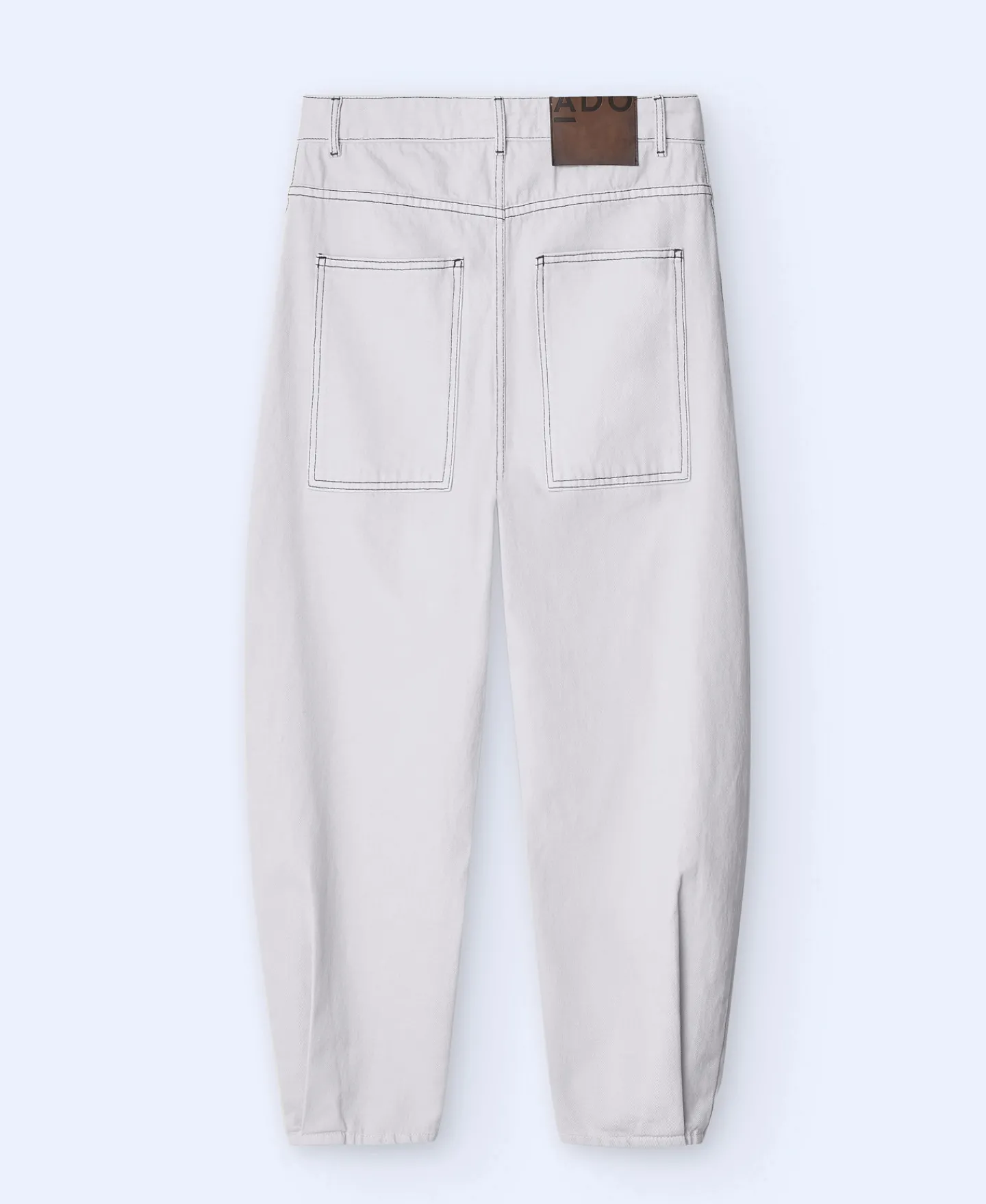 Adolfo Dominguez Pantalones>Vaquero Banana Con Pinzas Crudo