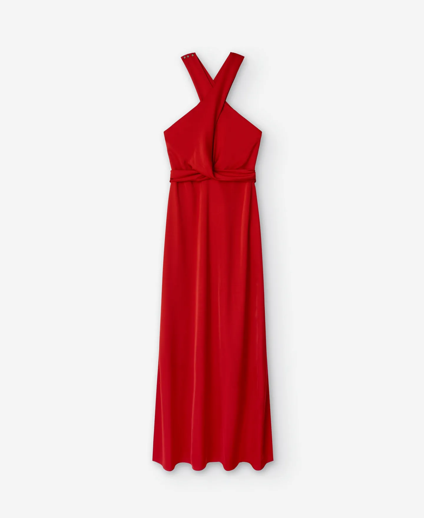 Adolfo Dominguez Vestidos Y Monos>Vestido Largo Cuello Halter Caldero