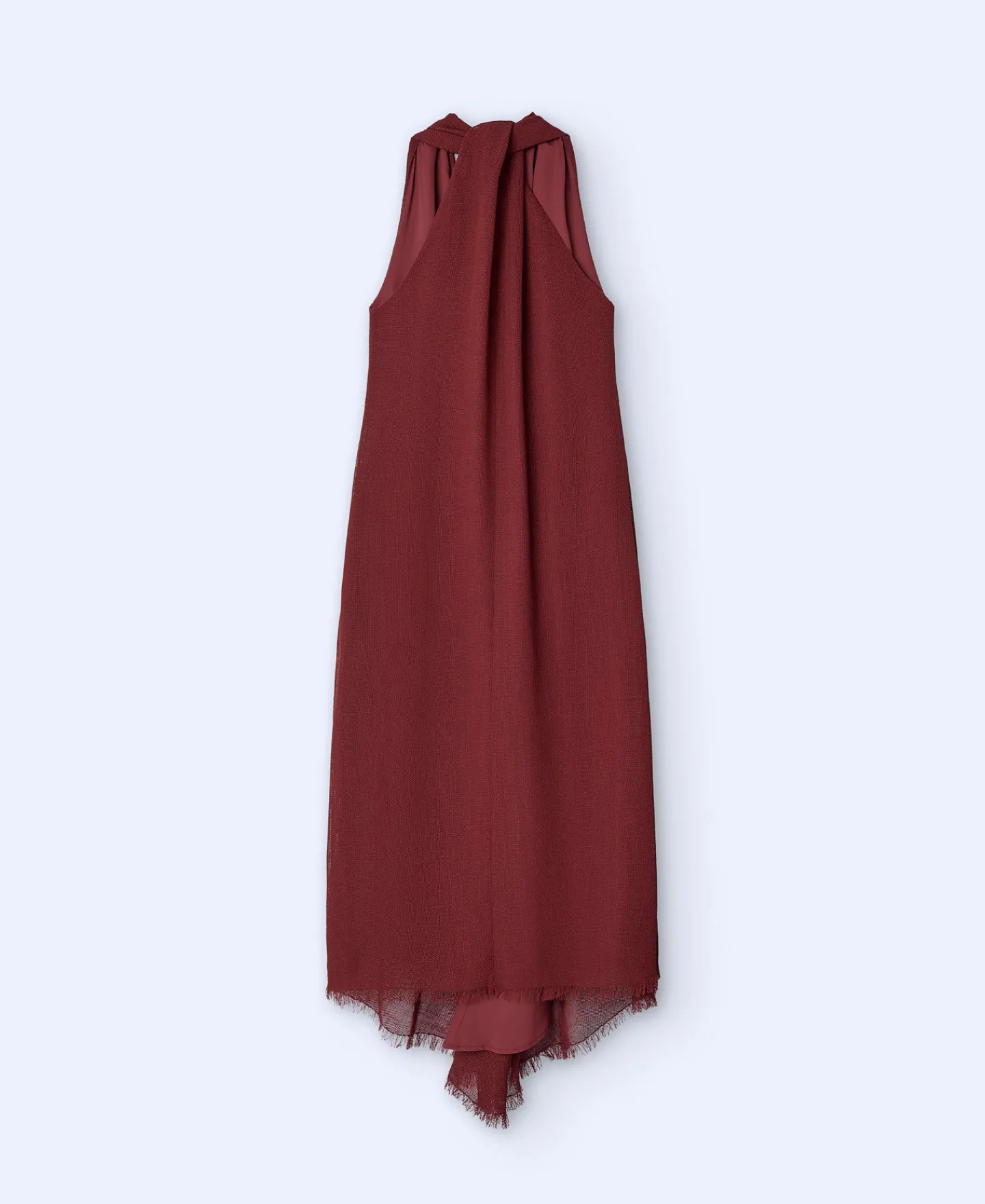 Adolfo Dominguez Vestidos Y Monos>Vestido Largo Escote Pico Caldero